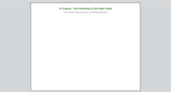 Desktop Screenshot of 45-degree.com