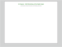 Tablet Screenshot of 45-degree.com